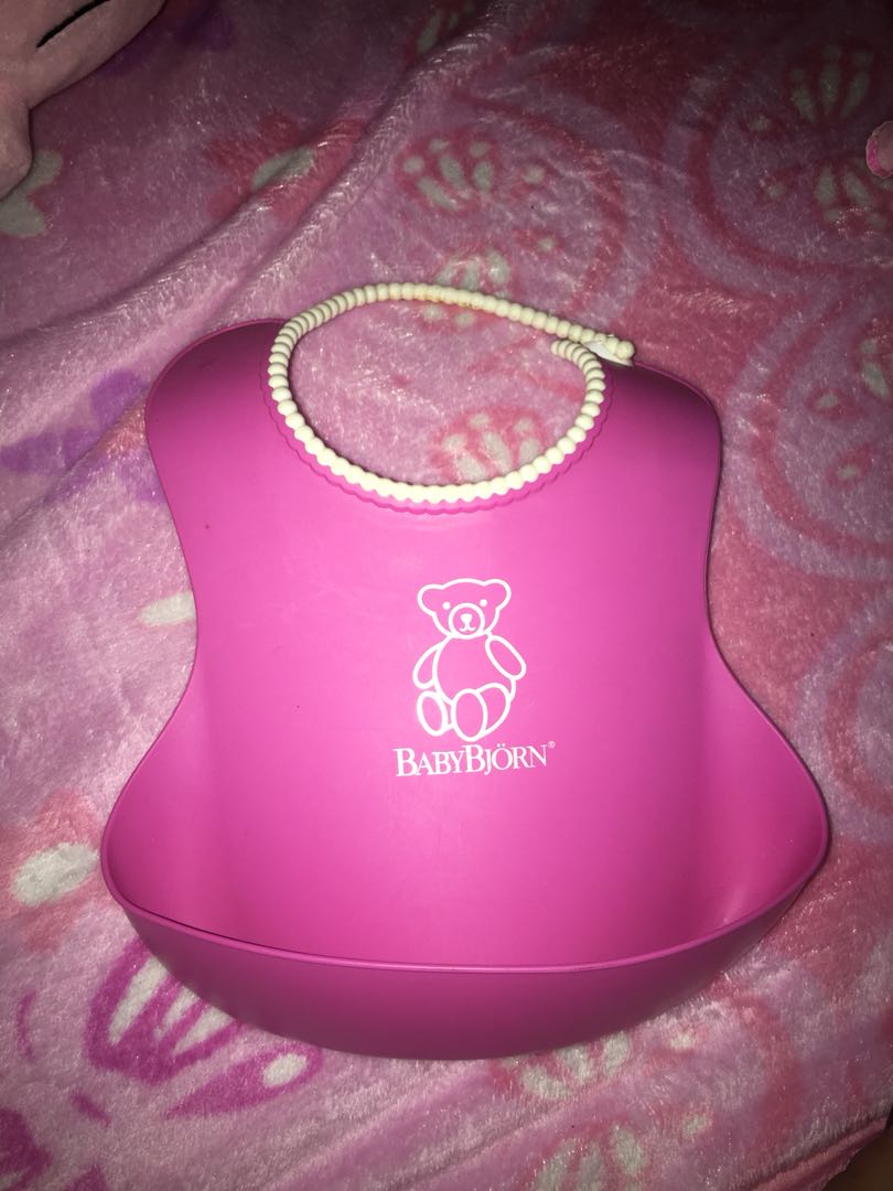 Baby bjorn silicone bib sales