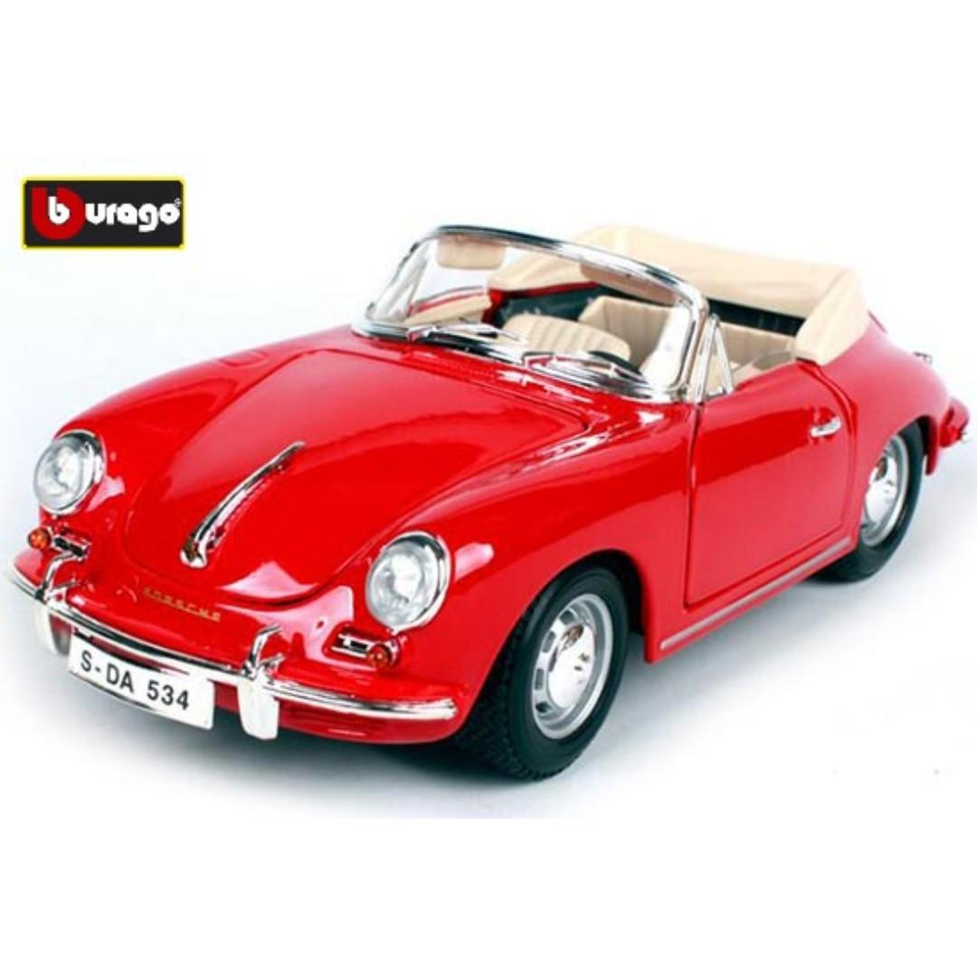 burago porsche 356b cabriolet 1961