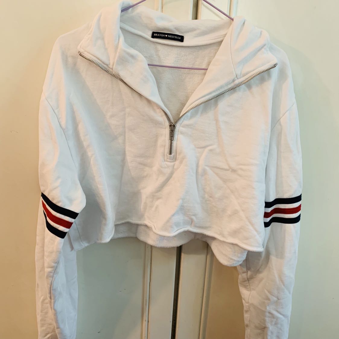 quarter zip pullover brandy melville