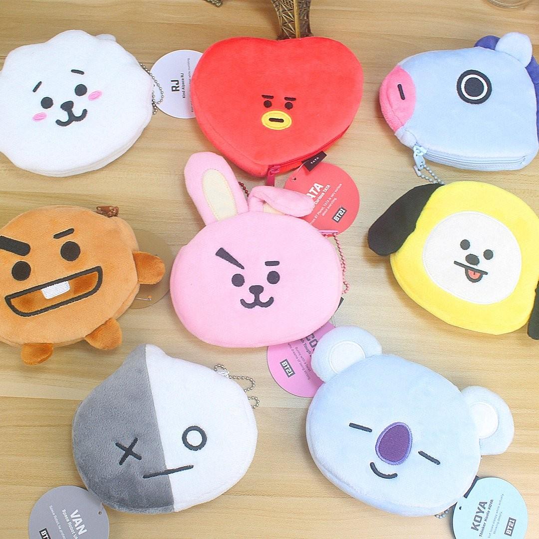 bts plush characters