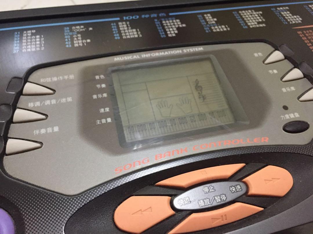 Casio Keyboard CT588 with attachment of small musics stand, Hobbies