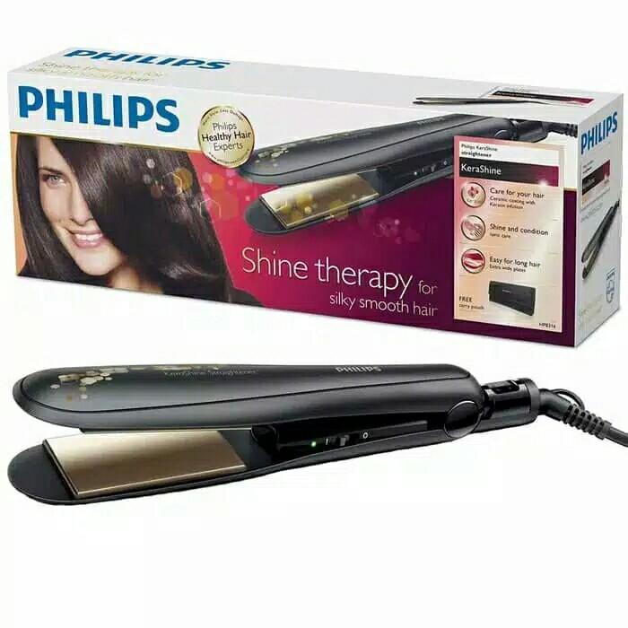 Catokan Rambut Philips Kerashine Straightener Hp 8316 Kesehatan Kecantikan Perawatan Rambut Di Carousell
