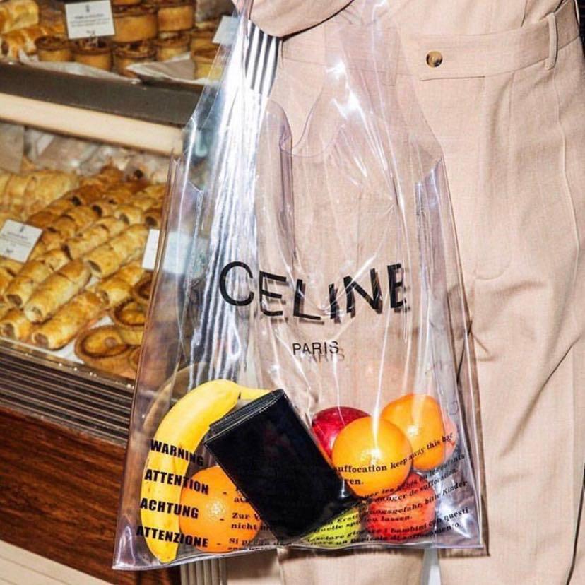 Celine 2025 plastic tote