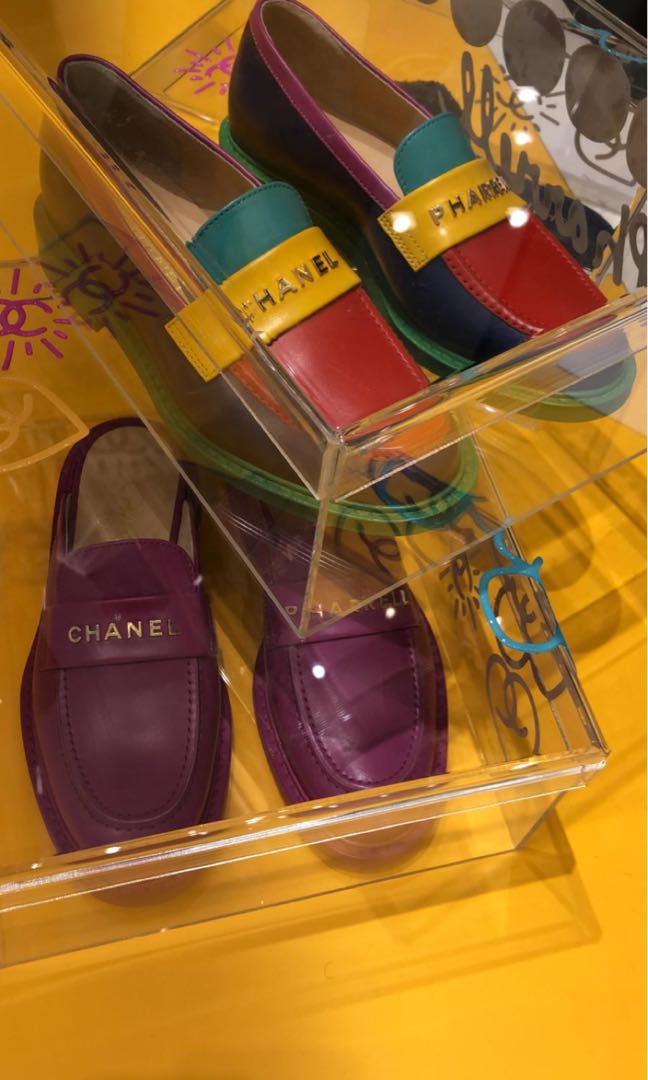 CHANEL PHARRELL MULES, Luxury, Shoes on 