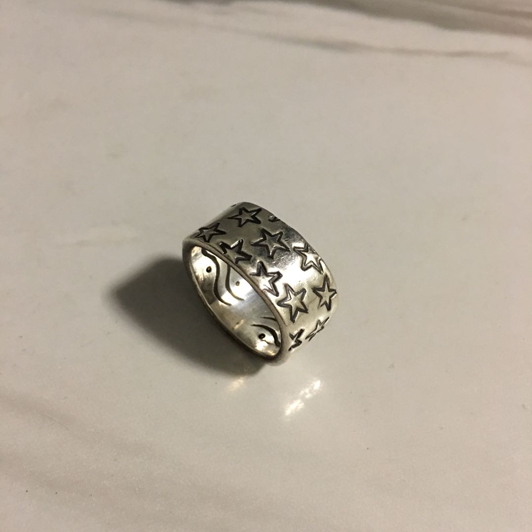 Cody sanderson “Zig-zag star stamp” ring us10 chrome hearts, 名牌 