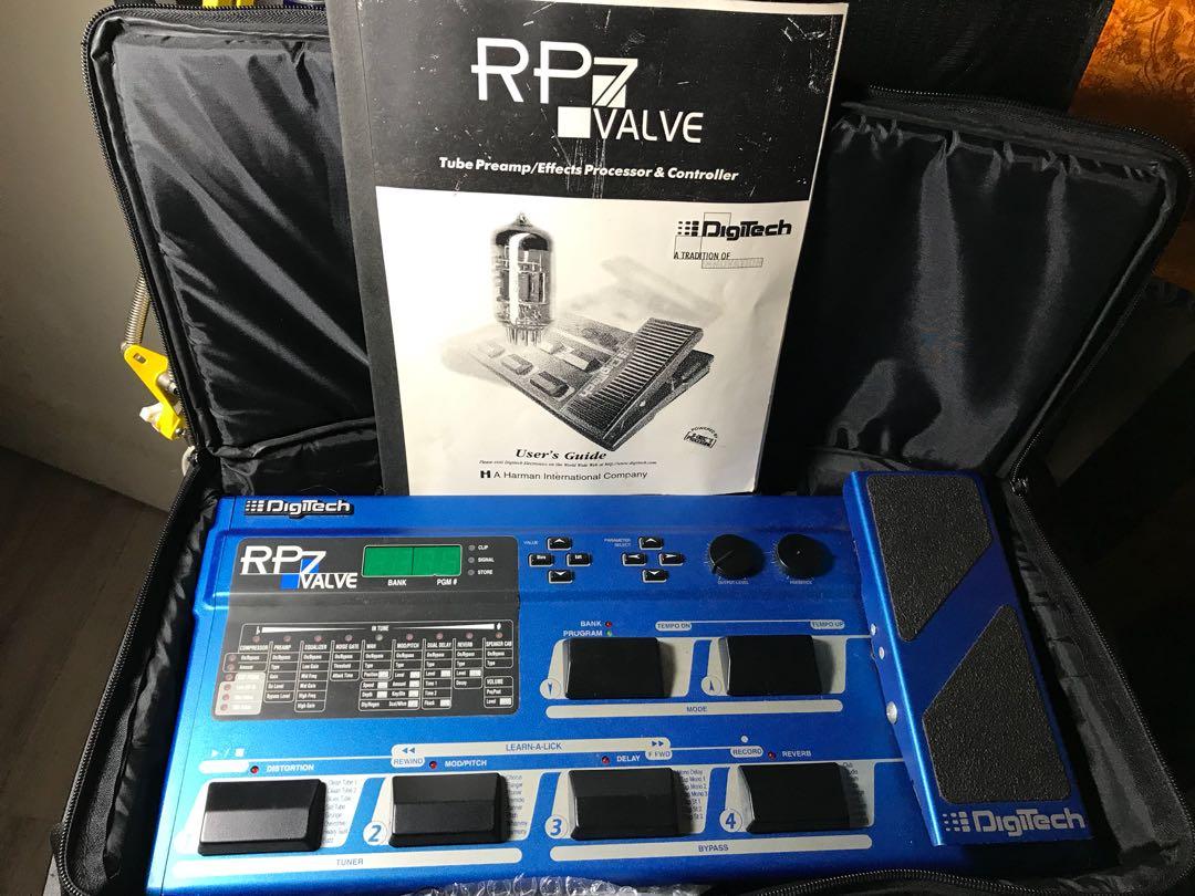DigiTech RP7 Tube PreAmp Multieffects Controller, 興趣及遊戲, 音樂樂器 & 配件, 樂器