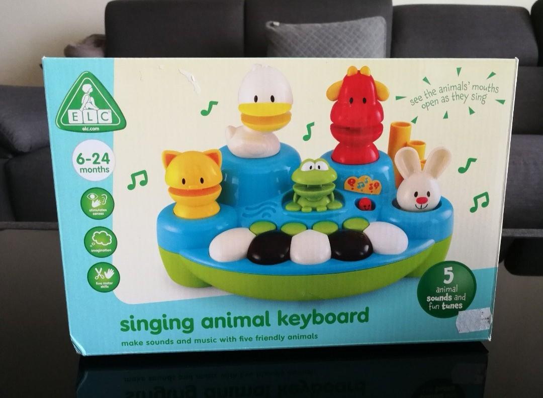 elc singing animal keyboard