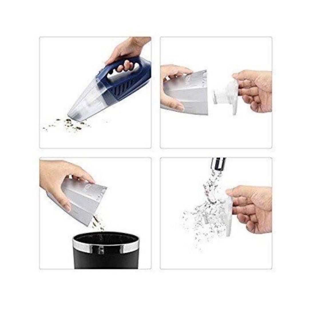 Ezfull Car Vacuum Cleaner Wet Dry Handheld Portable Mini Automotive Auto Vacuums Dc 12v With 16 4ft 5m Power Cord Blue E501 Electronics Others On Carousell