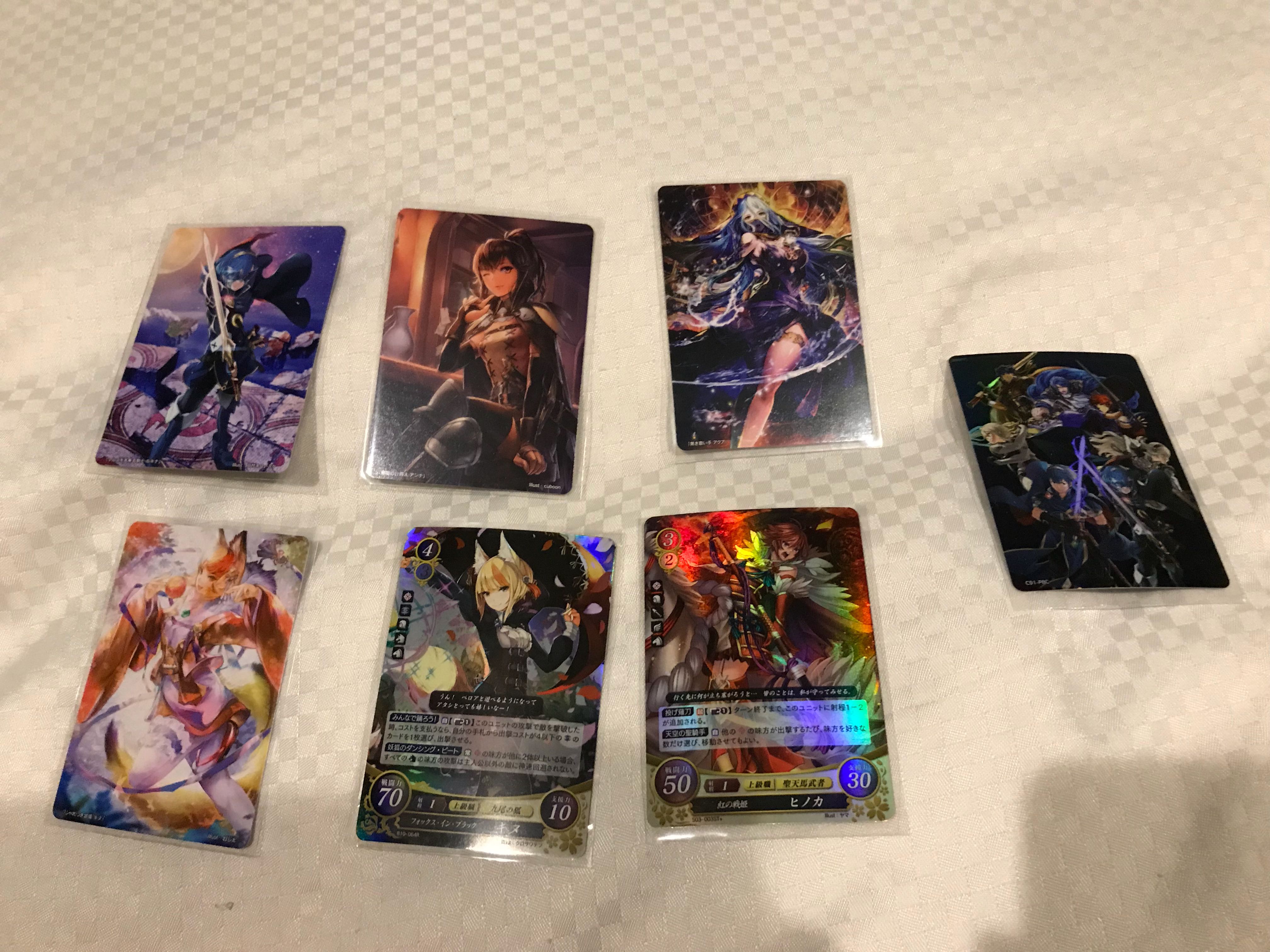 Fire Emblem Cipher Fe0 Cards Hobbies Toys Toys Games On Carousell