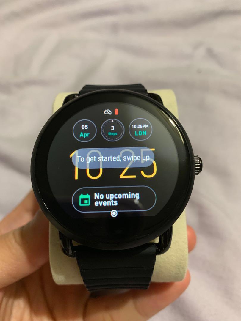 Fossil q wander touchscreen smartwatch discount