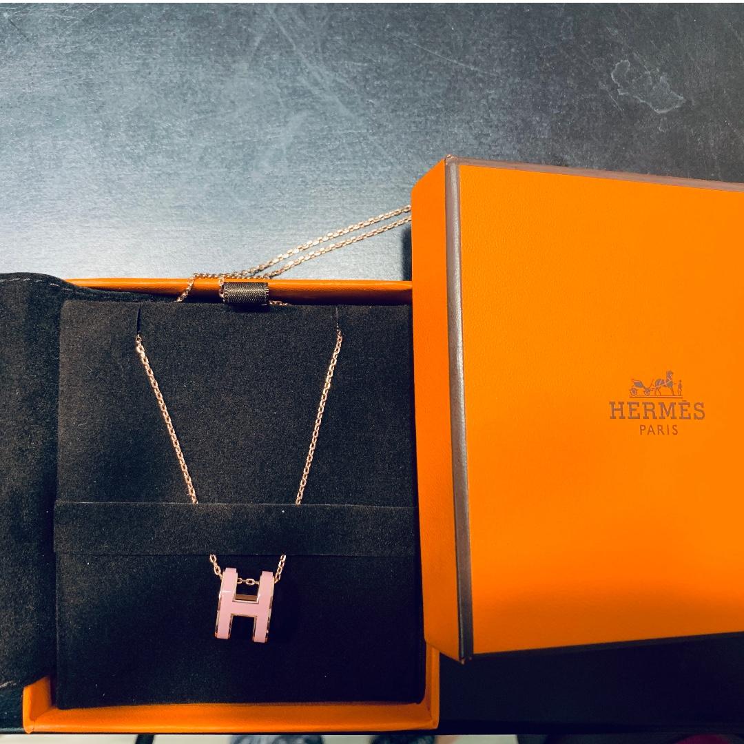 Hermes Pop H Necklace Women S Fashion Jewellery Necklaces On Carousell