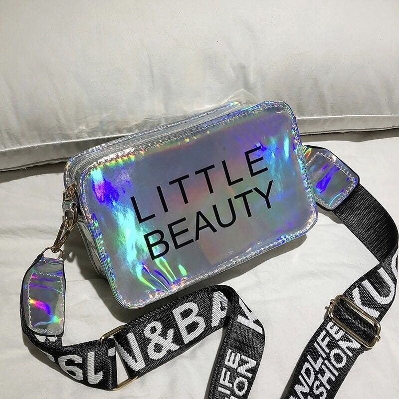 Hologram sling bag sales