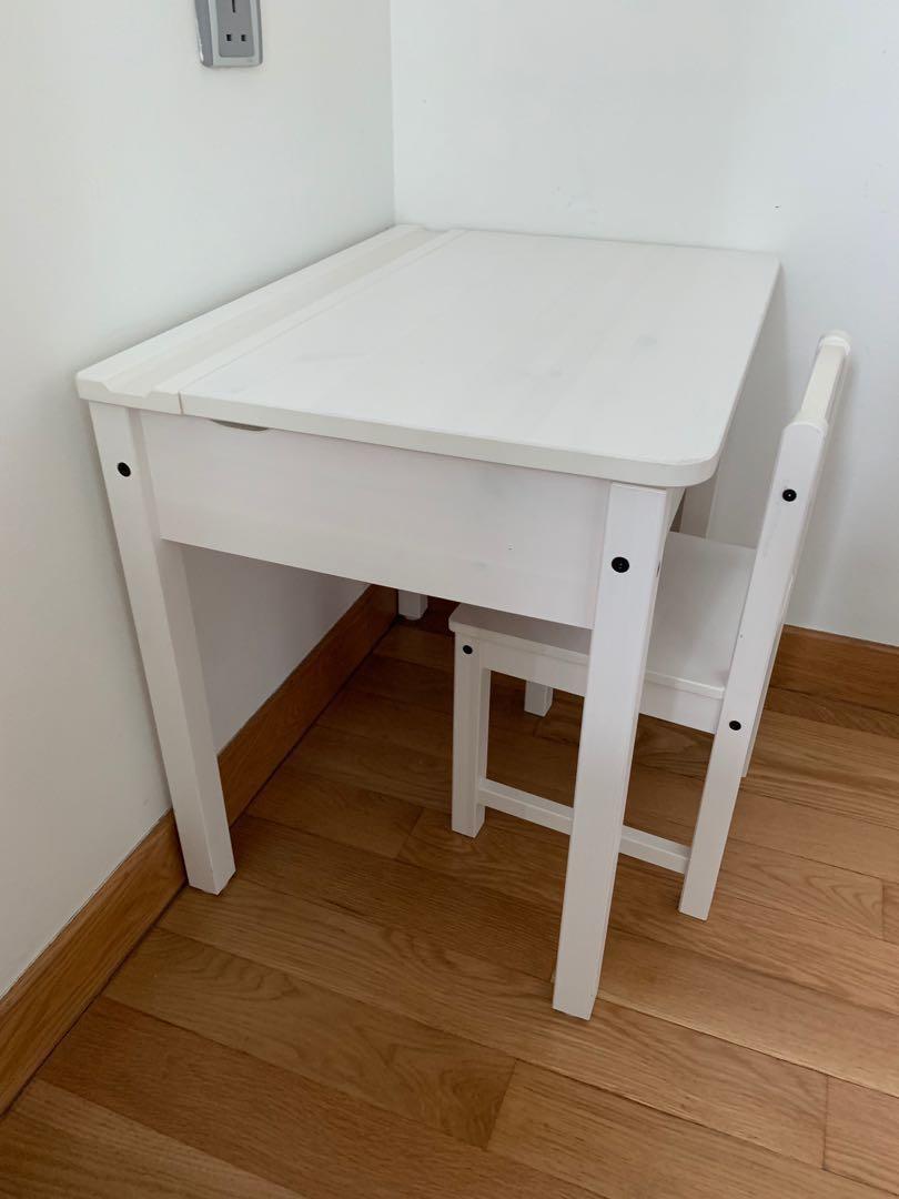 Ikea Toddler Desk and Chair, Babies & Kids, Baby Nursery & Kids