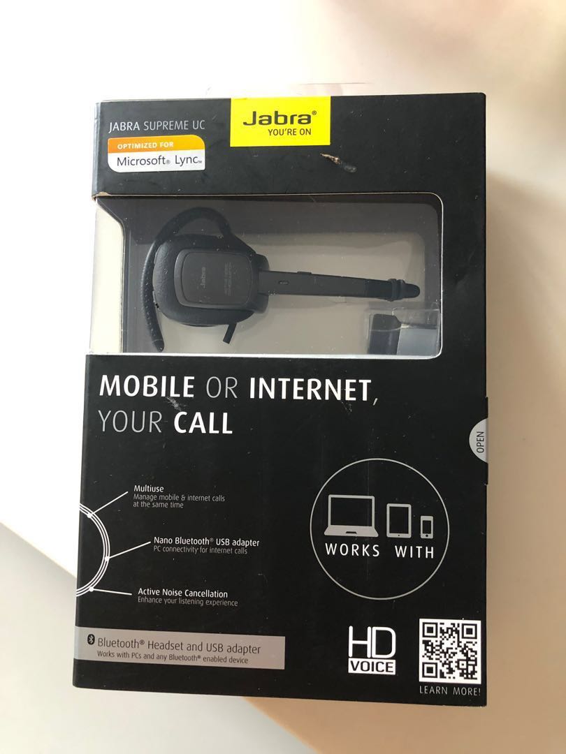 Jabra supreme UC, Audio, Headphones & Headsets on Carousell