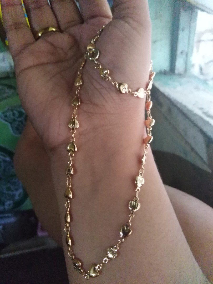 JF14k Heart Necklace
