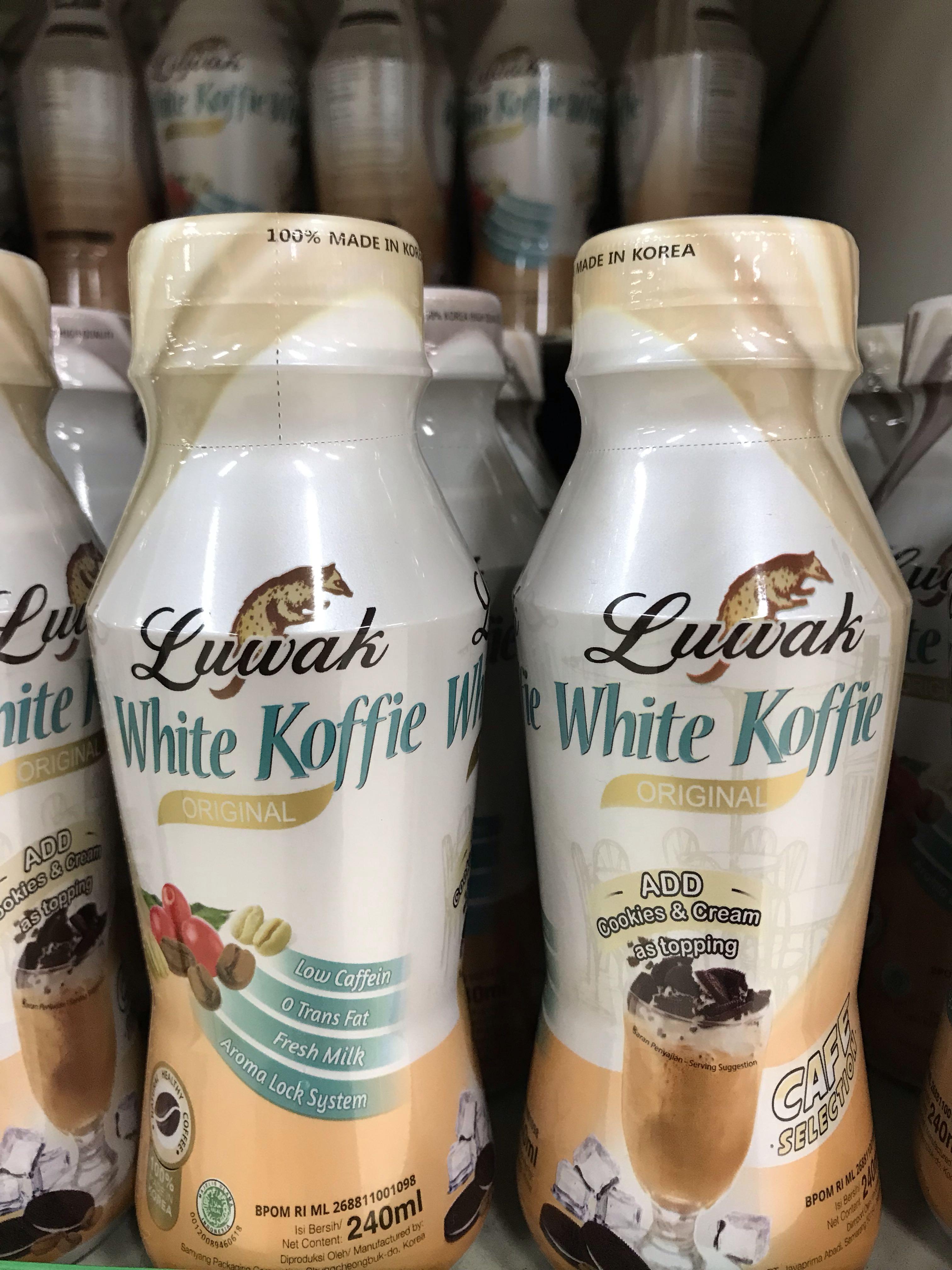 Luwak White Coffee Food Drinks Beverages On Carousell