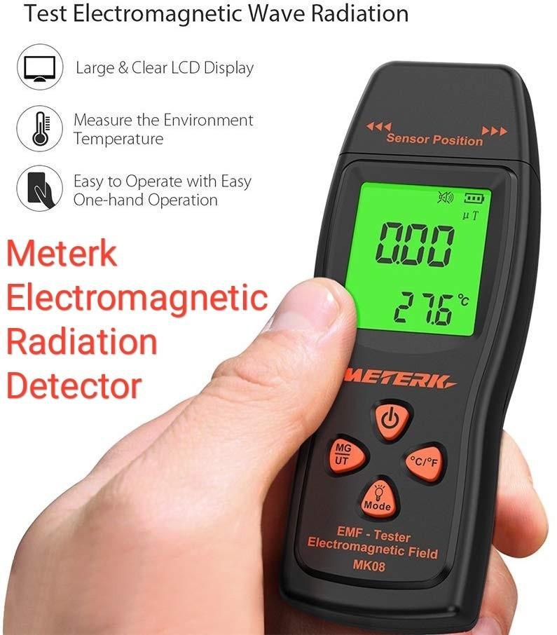 Meterk Mk08 EMF Radiation Tester, Field Radiation