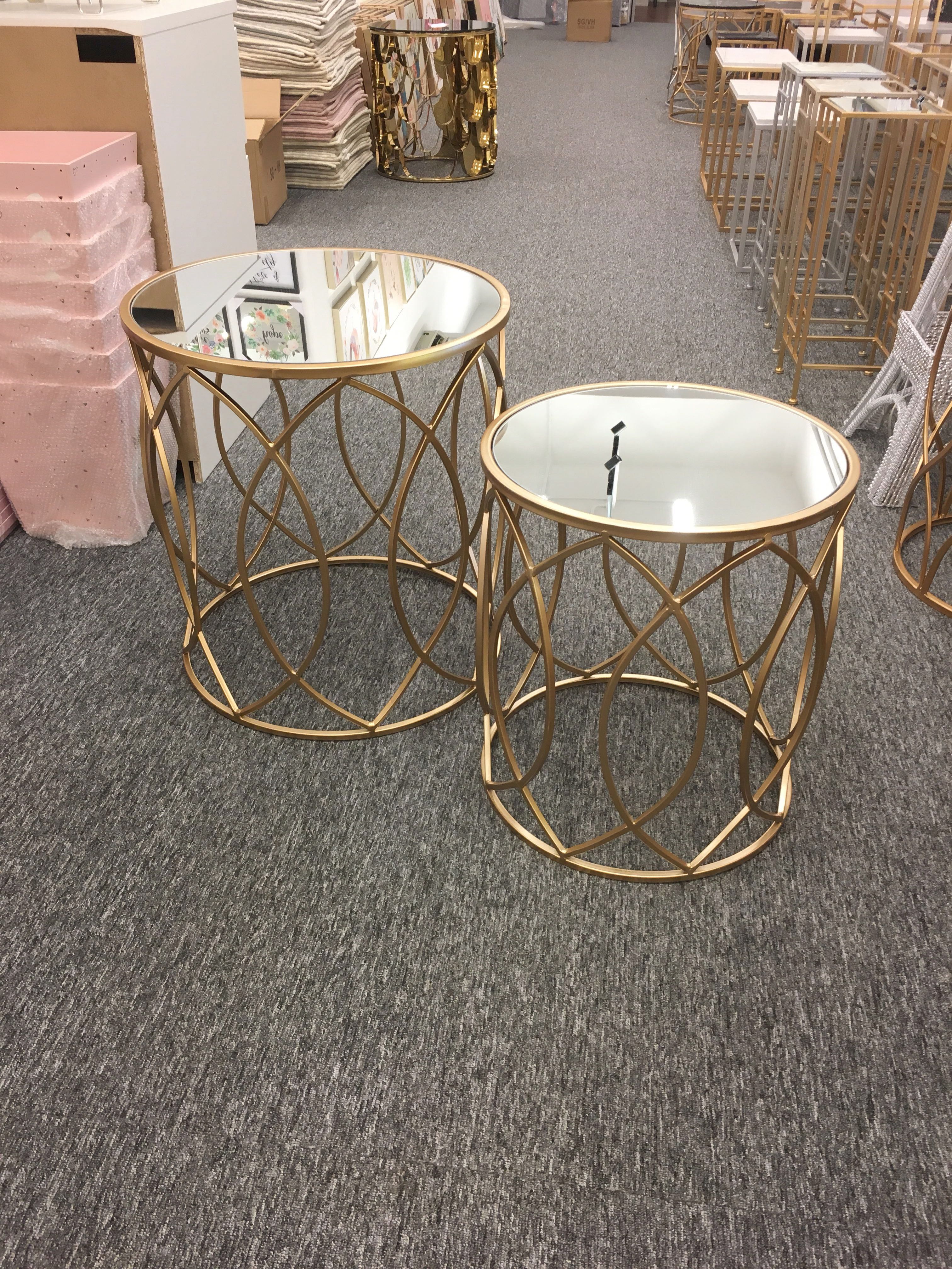 Modern Baroque Coffee Side Tables 2sizes
