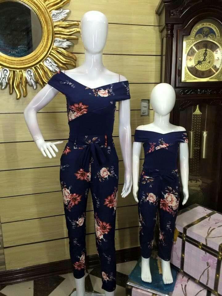 jumpsuit for mom and daughter