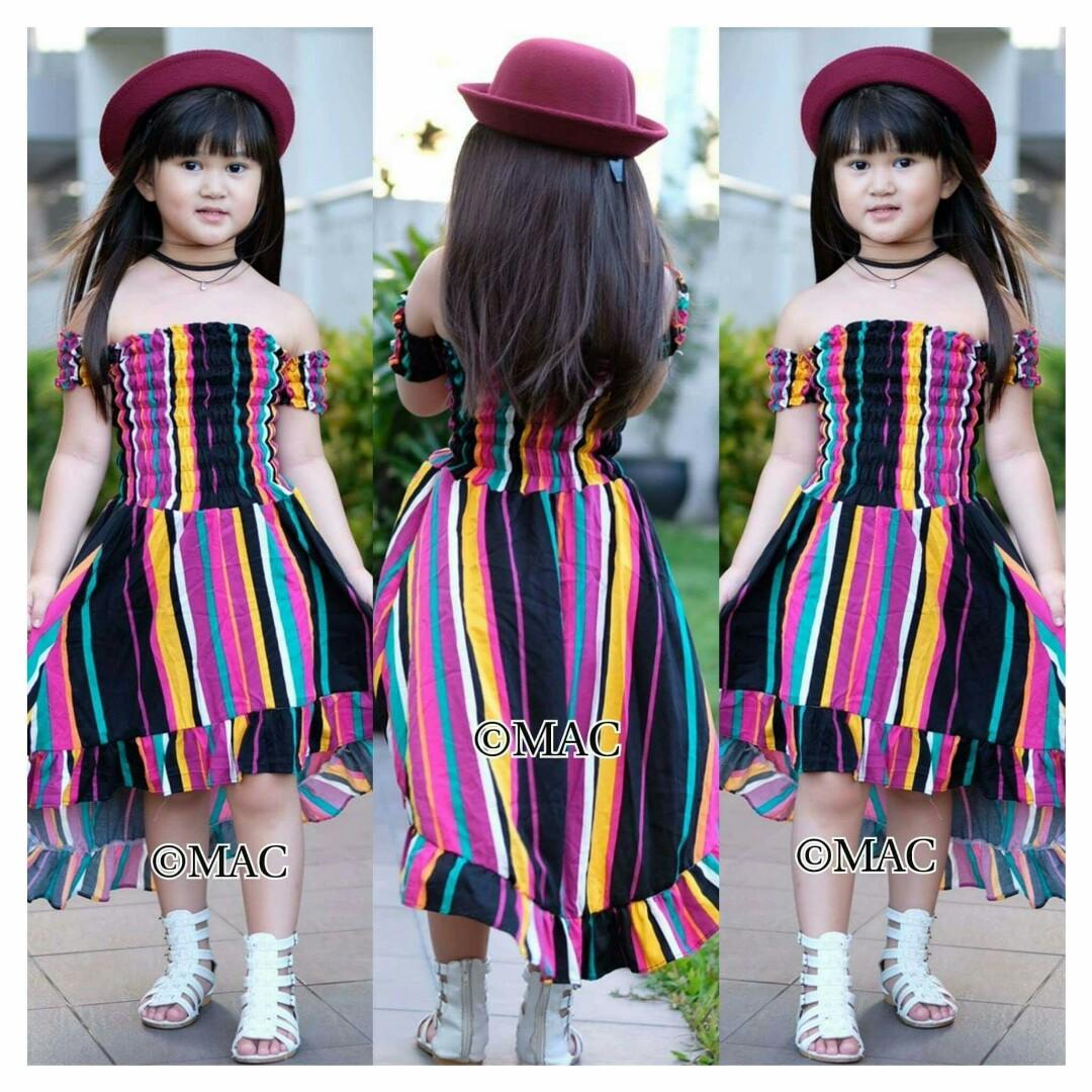 rainbow dress for 5 year old