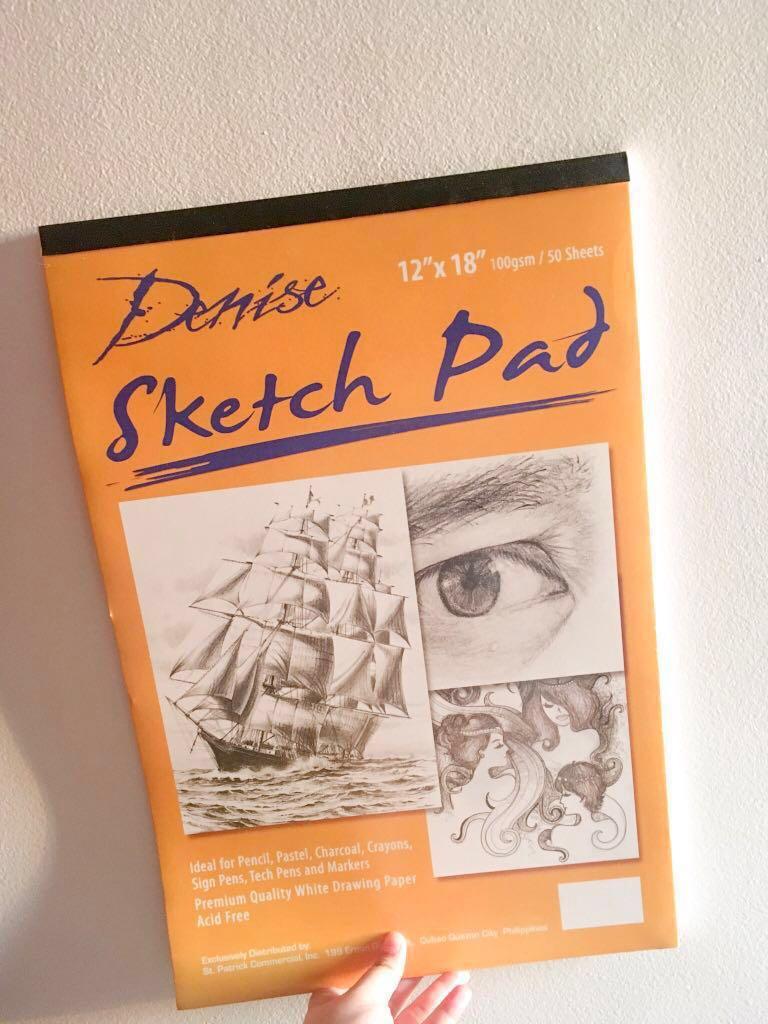 New Denise 12x18 Sketchpad On Carousell