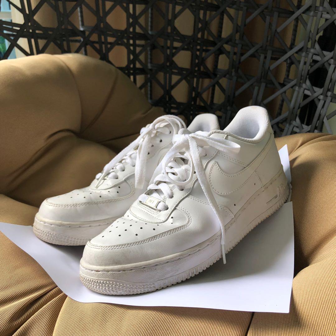 all white air force ones low