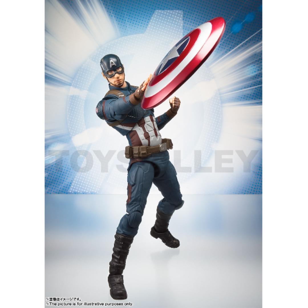 Preorder S H Figuarts Shf Avengers Endgame Captain America Bulletin Board Preorders On Carousell