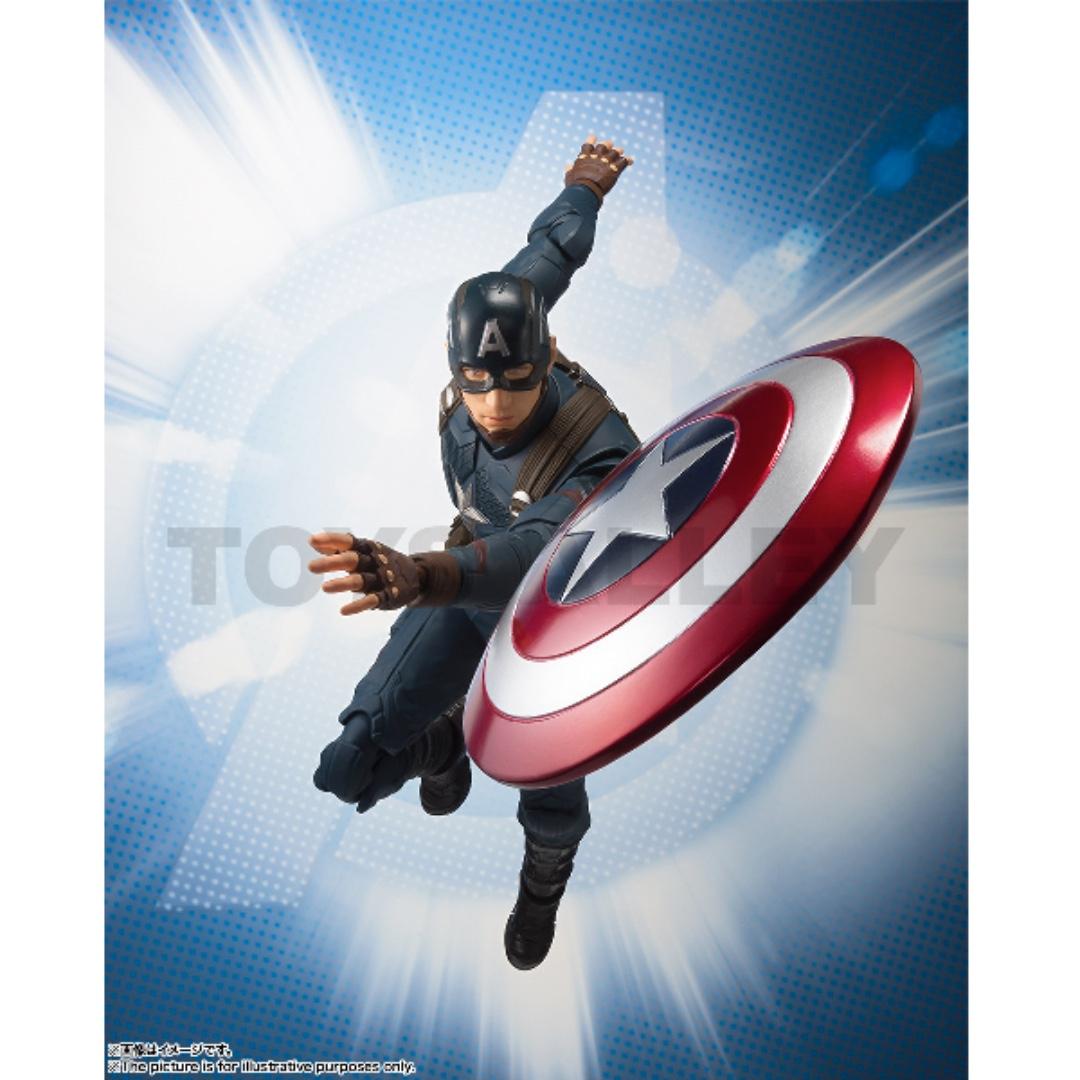 Preorder S H Figuarts Shf Avengers Endgame Captain America Bulletin Board Preorders On Carousell