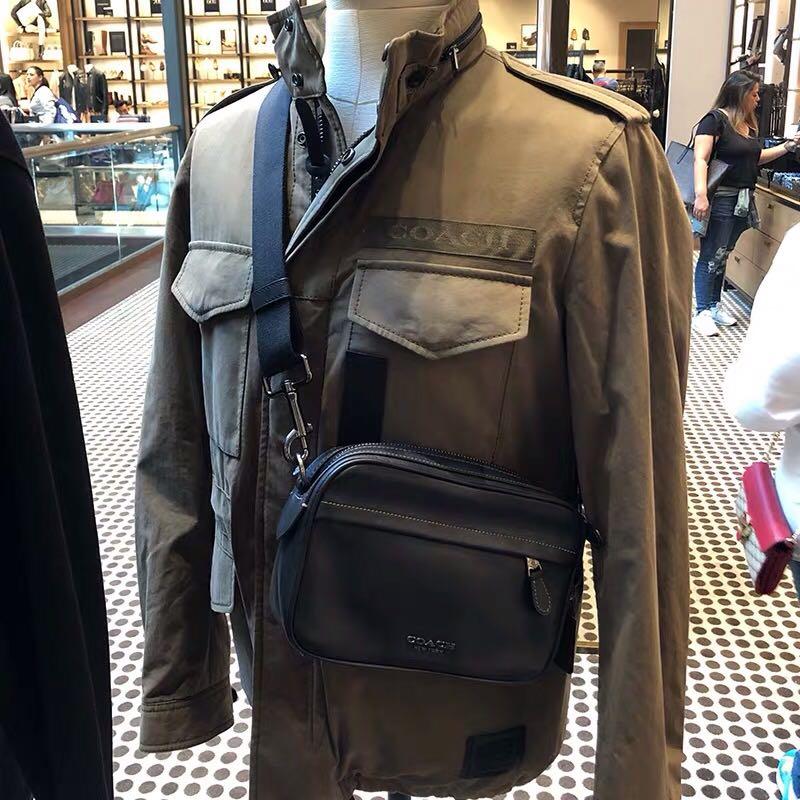 coach camera bag mens
