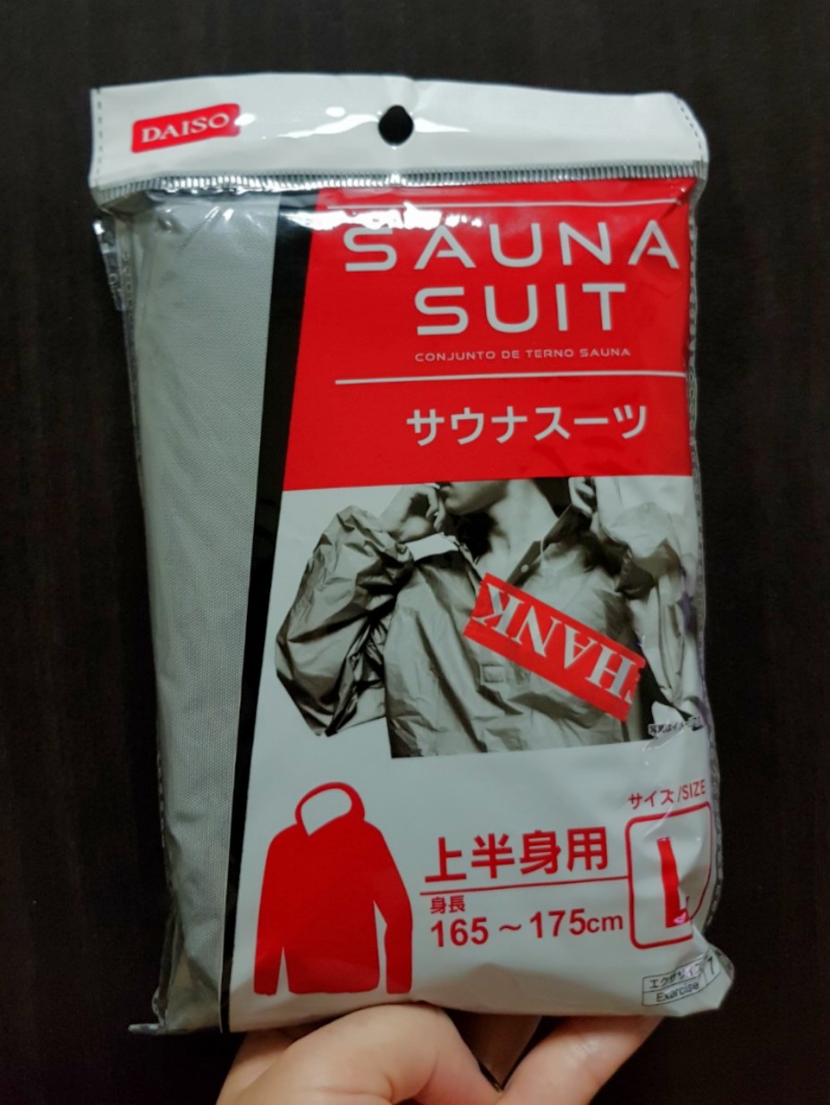 Sauna suit daiso on sale
