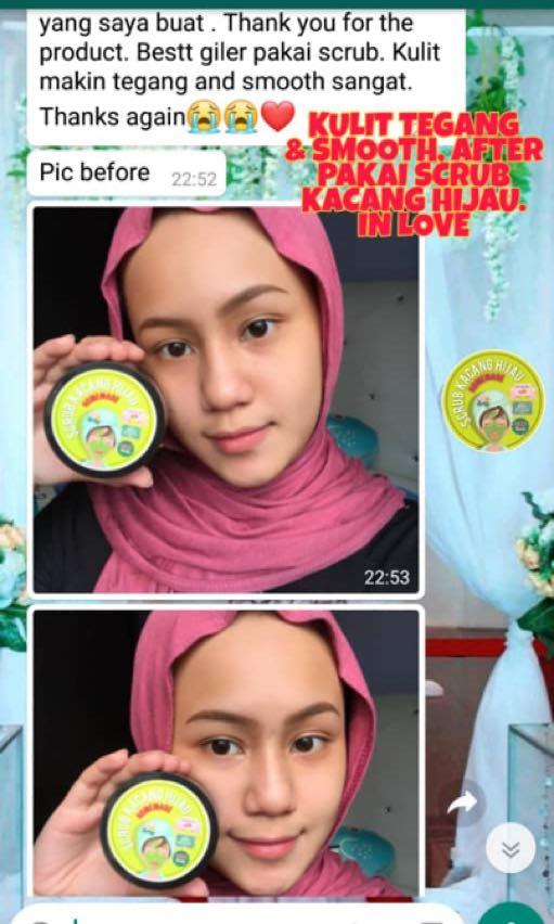 Boleh Ke Pakai Scrub Kacang Scrub Kacang Hijau Melaka Facebook