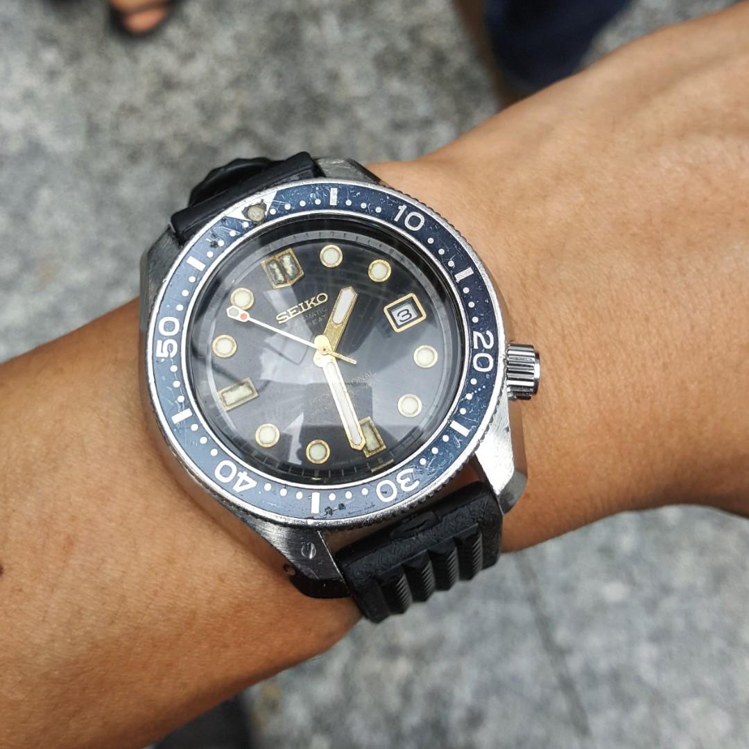 Seiko 6159-7001 Vintage Grail Diver, Luxury, Watches on Carousell
