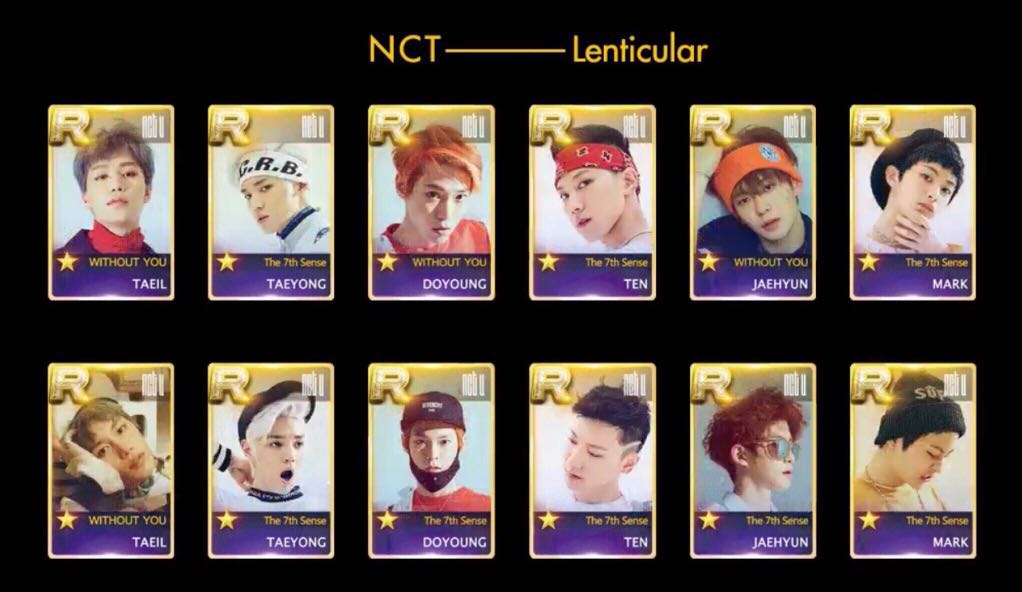Sg Go Nct U The 7th Sense Lenticular Photocard Set And Epoxy Sticker Set By Nct Lenticular Hobbies Toys Memorabilia Collectibles K Wave On Carousell
