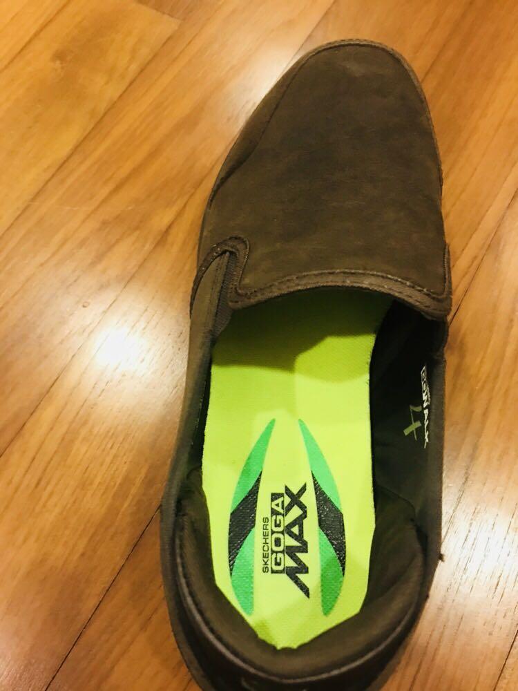 skechers goga max brown