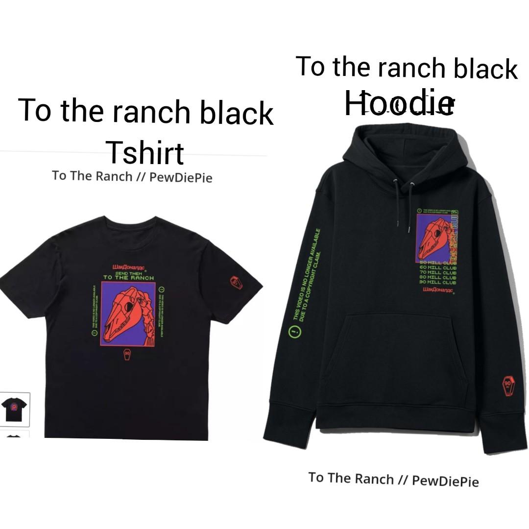 Pewdiepie 70 mill club hoodie top