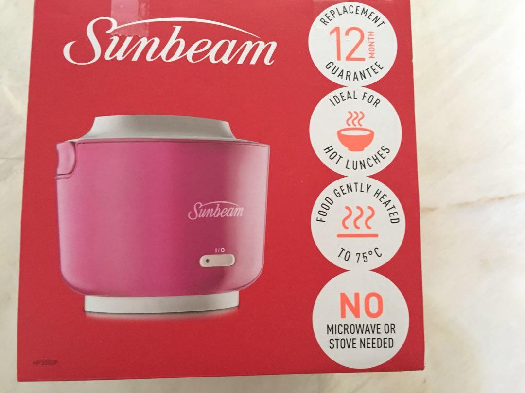 Sunbeam GOLUNCH food warmer, Furniture & Home Living, Kitchenware