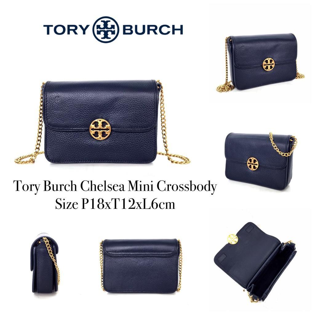 Tory Burch Speedy Mini, Fesyen Wanita, Tas & Dompet di Carousell