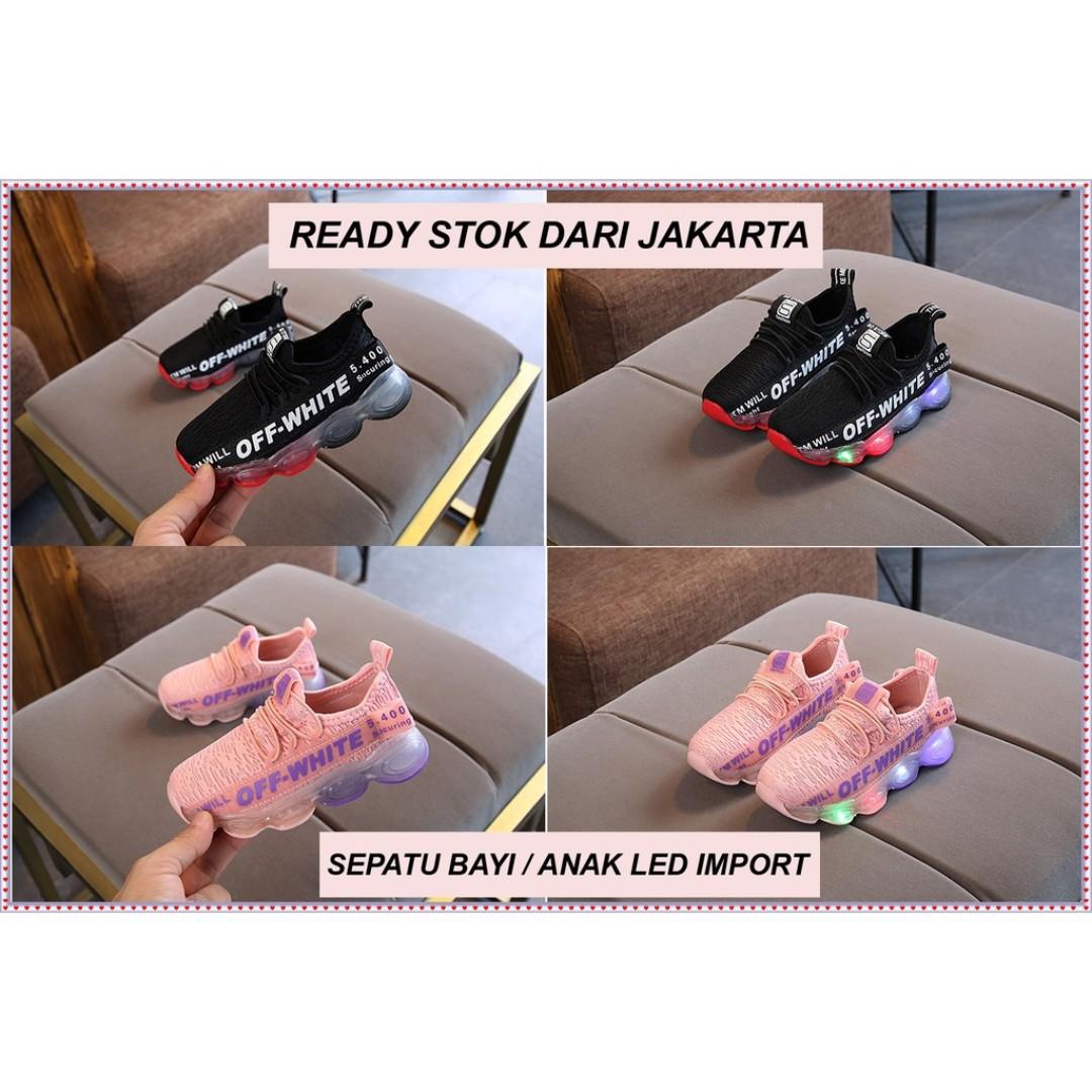Termurah Sepatu Anak Dengan Lampu Led Sepatu Sport Casual Anak Ce Co Bayi Anak Baju Anak Perempuan 1 Hingga 3 Tahun Di Carousell