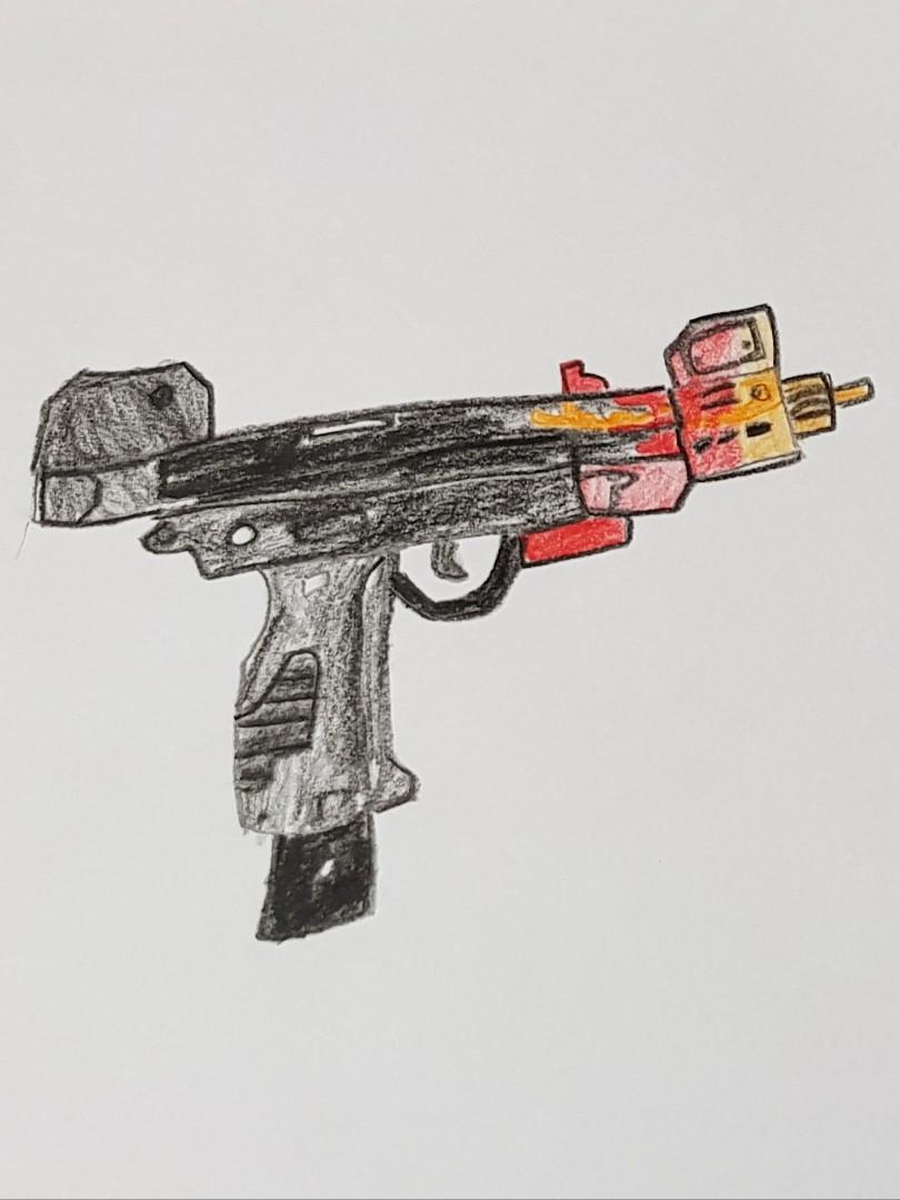 Machine Gun Game Fortnite Design Craft Handmade Craft On