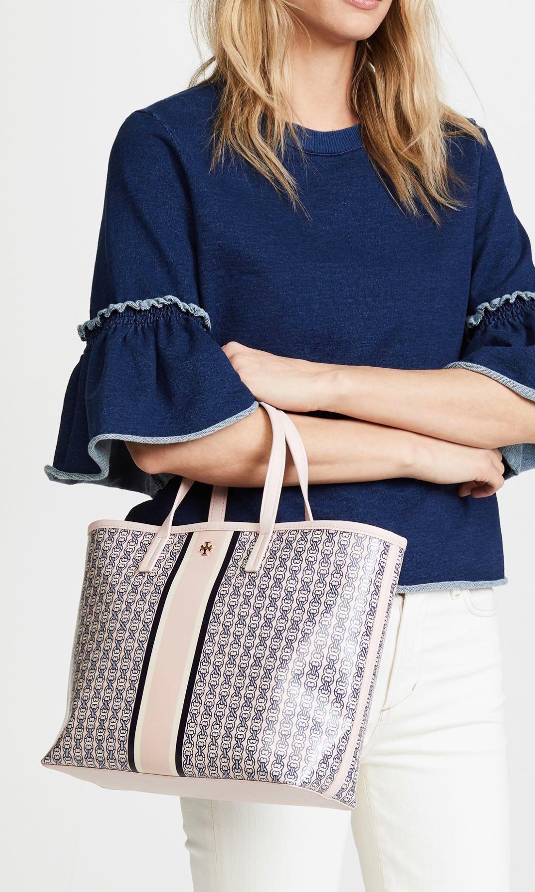 Tory Burch Gemini Link Small Tote Women s Fashion Bags Wallets Tote Bags on Carousell