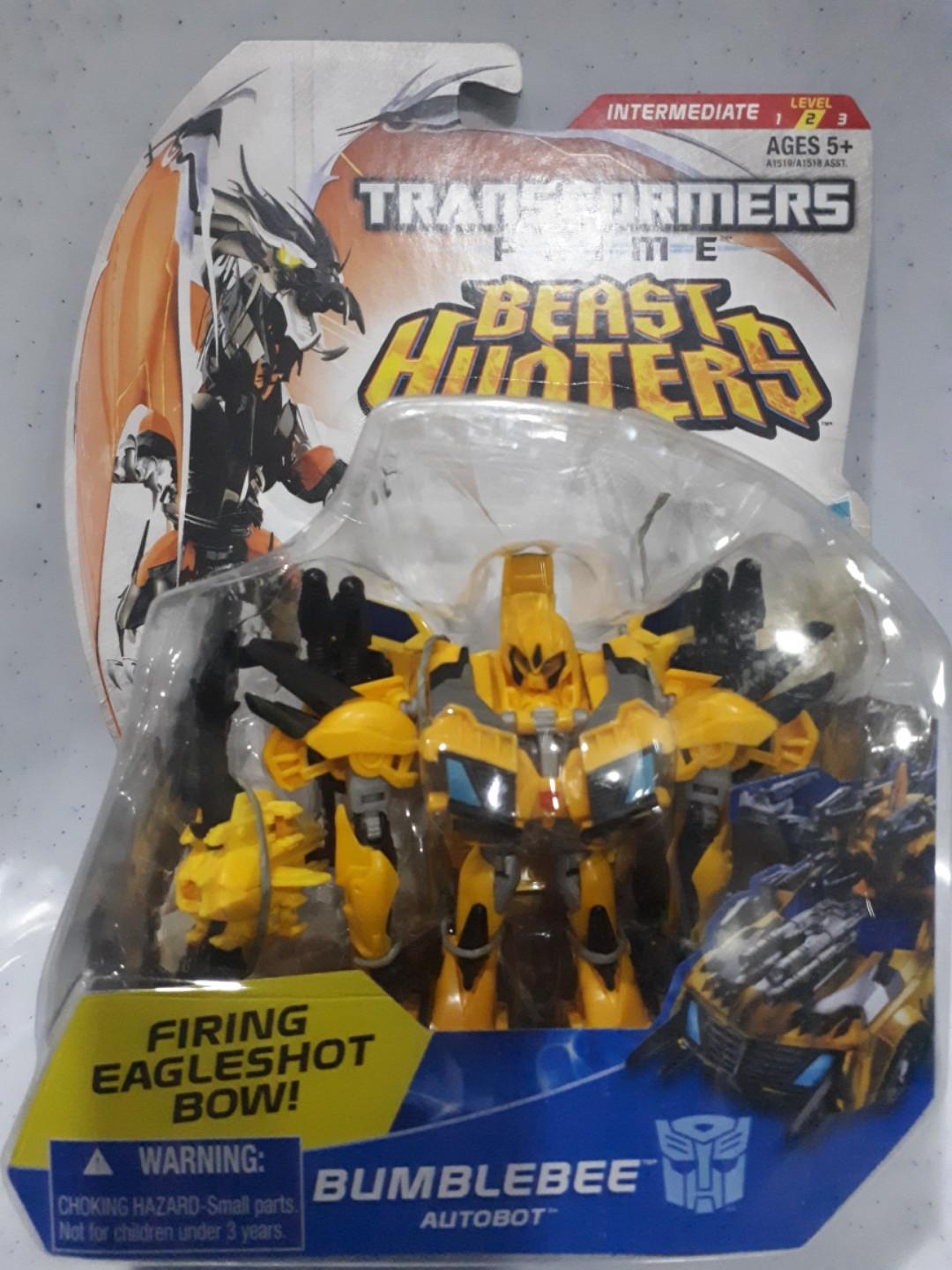 Transformers Prime Beast Hunters Bumblebee Toys Games Toys On Carousell