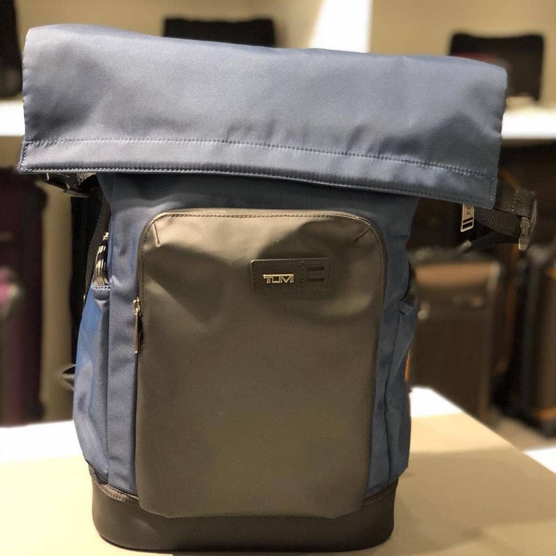 tumi griffin roll top backpack