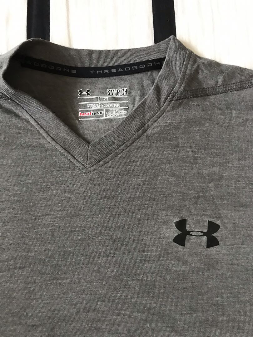 under armour charged v neck