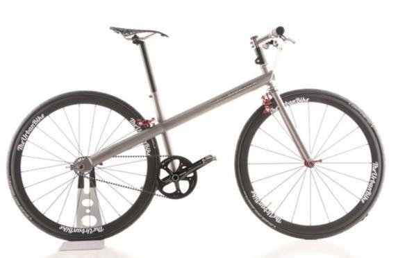 titanium belt drive bike