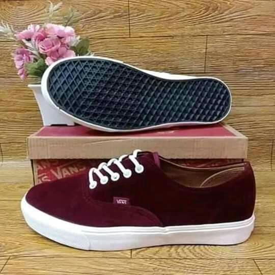 vans gamuza maroon