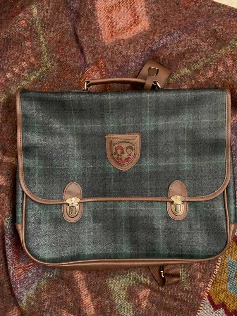 Vintage School Bag Women s Fashion Bags Wallets Backpacks on