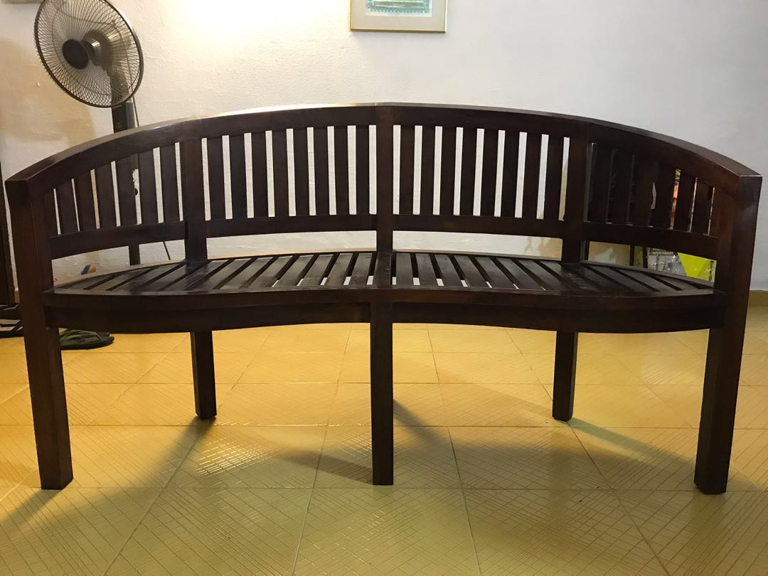 Wooden Bench Sofa Furniture Tables Chairs On Carou Share This Listing