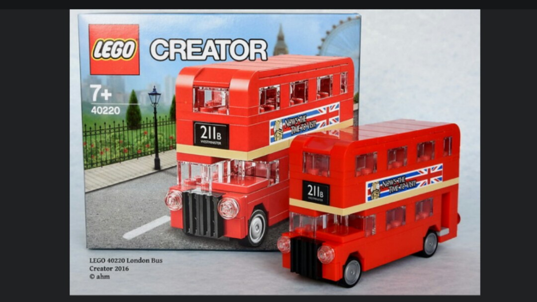 mini london bus lego
