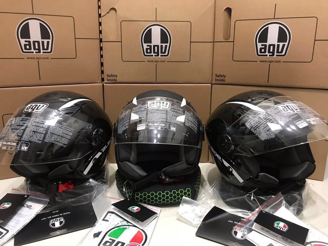 SALE AGV blade matt black Motorcycles Motorcycle Apparel