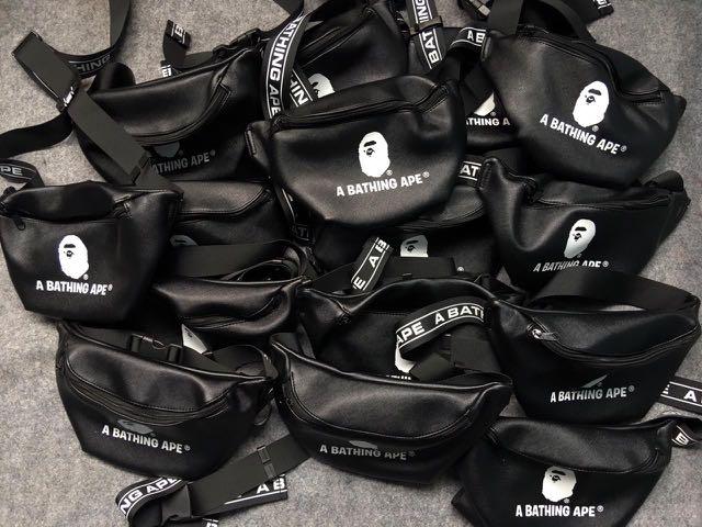 A Bathing Ape Bape Waist Bag Appendix 2019 Spring Edition Fesyen Pria Tas Dompet Tas Selempang di Carousell